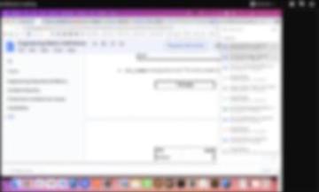 A meeting in the Gallery configuration