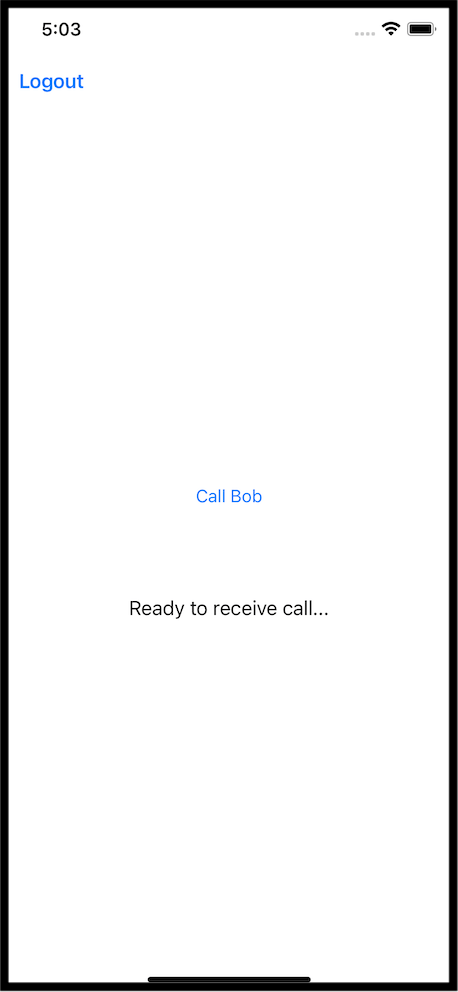 Call interface