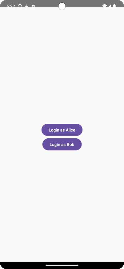Login interface